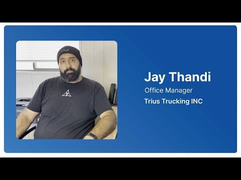 Trius Trucking Success Story