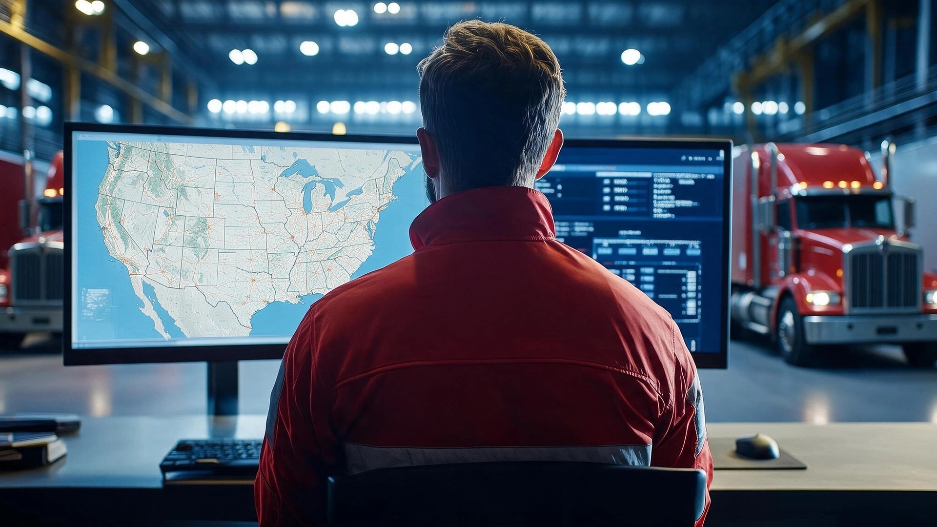 Multi-Terminal Fleet Management for National Carriers