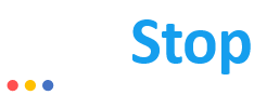 White LoadStop Logo