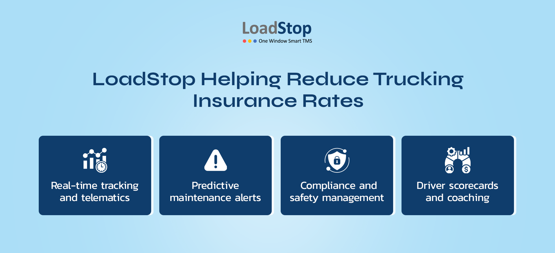 How LoadStops help reduce trucking insurance rates