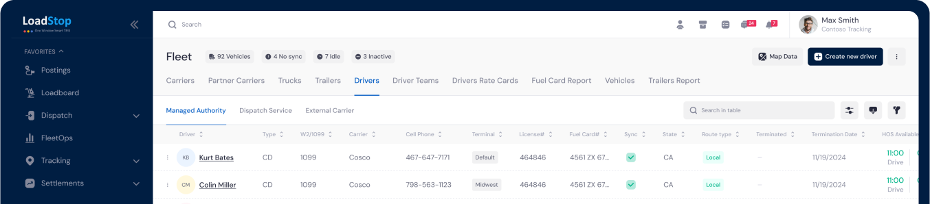 Manage Every Load in Real-Time