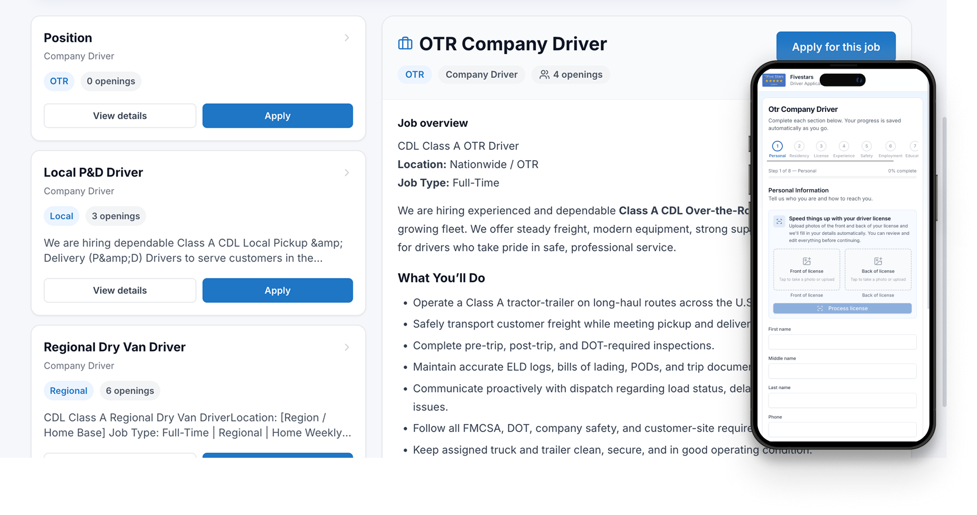 LoadStop Driver 360 driver qualification file document tracking