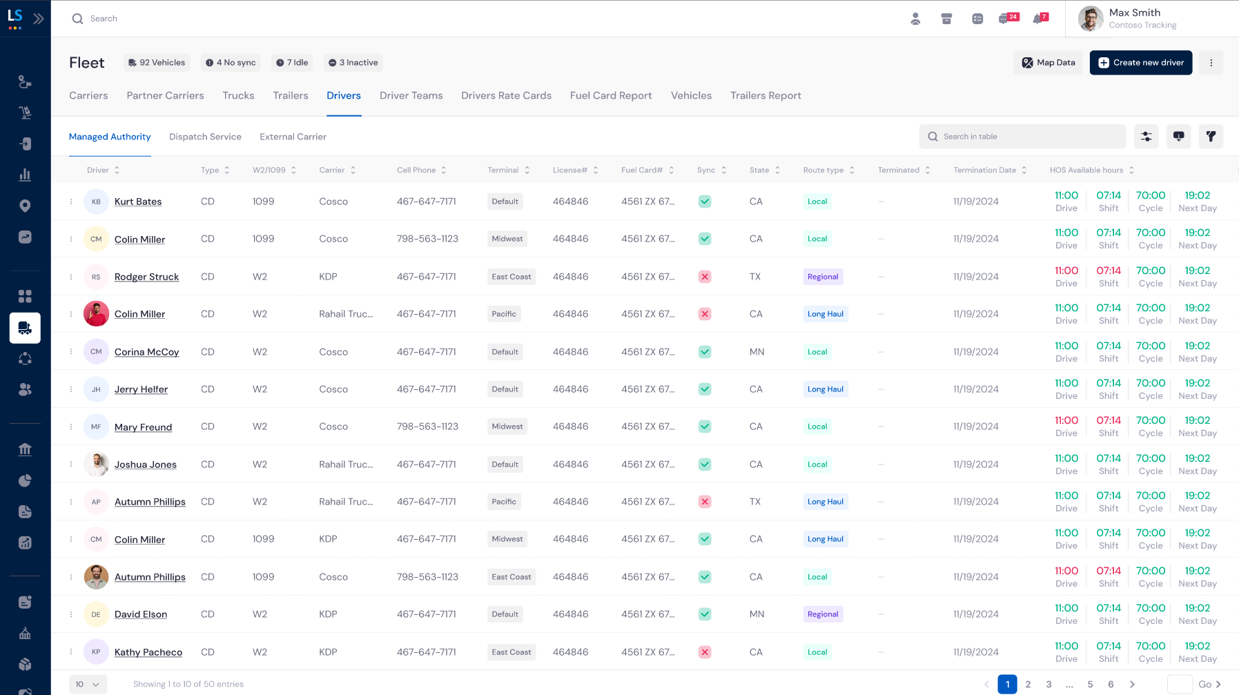 Fleet Management System