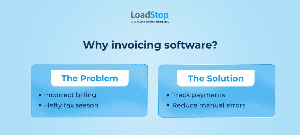 Invoicing software for trucking companies